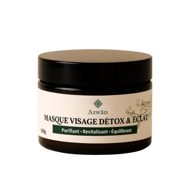 Masque Visage Détox & Éclat – 100% naturel